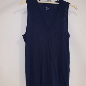 Madewell Blue Tank Top
